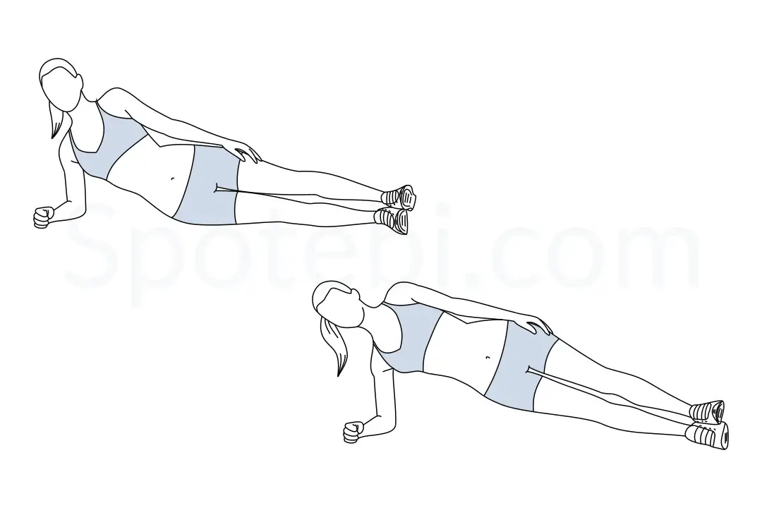 drawing shoeing how to do a side plank